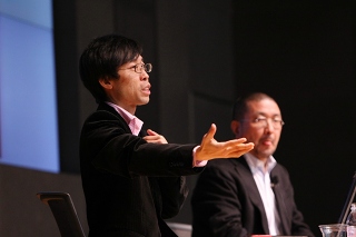 島田昭彦氏(左)藤巻幸夫氏(右)