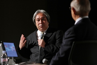 伊藤俊治氏(左)福原義春氏(右)