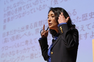 勝間和代氏 アカデミーヒルズ
