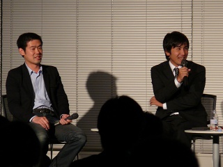 関根健次氏(左)渡辺大樹氏(右)